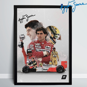 Quadro Decorativo Ayrton Senna